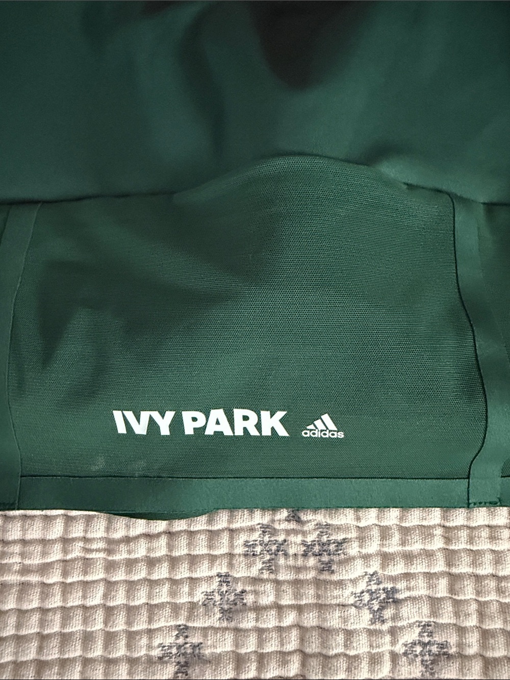 dark green Adidas x Ivy Park corset crop top - Picture 6 of 8